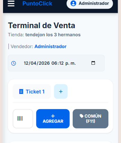 Terminal PuntoClick PC